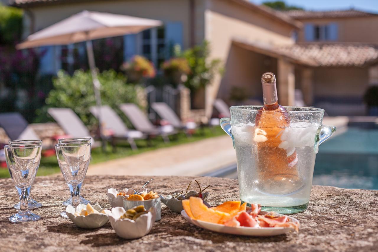 Domaine De Fos Bed & Breakfast Montaren-et-Saint-Mediers Bagian luar foto