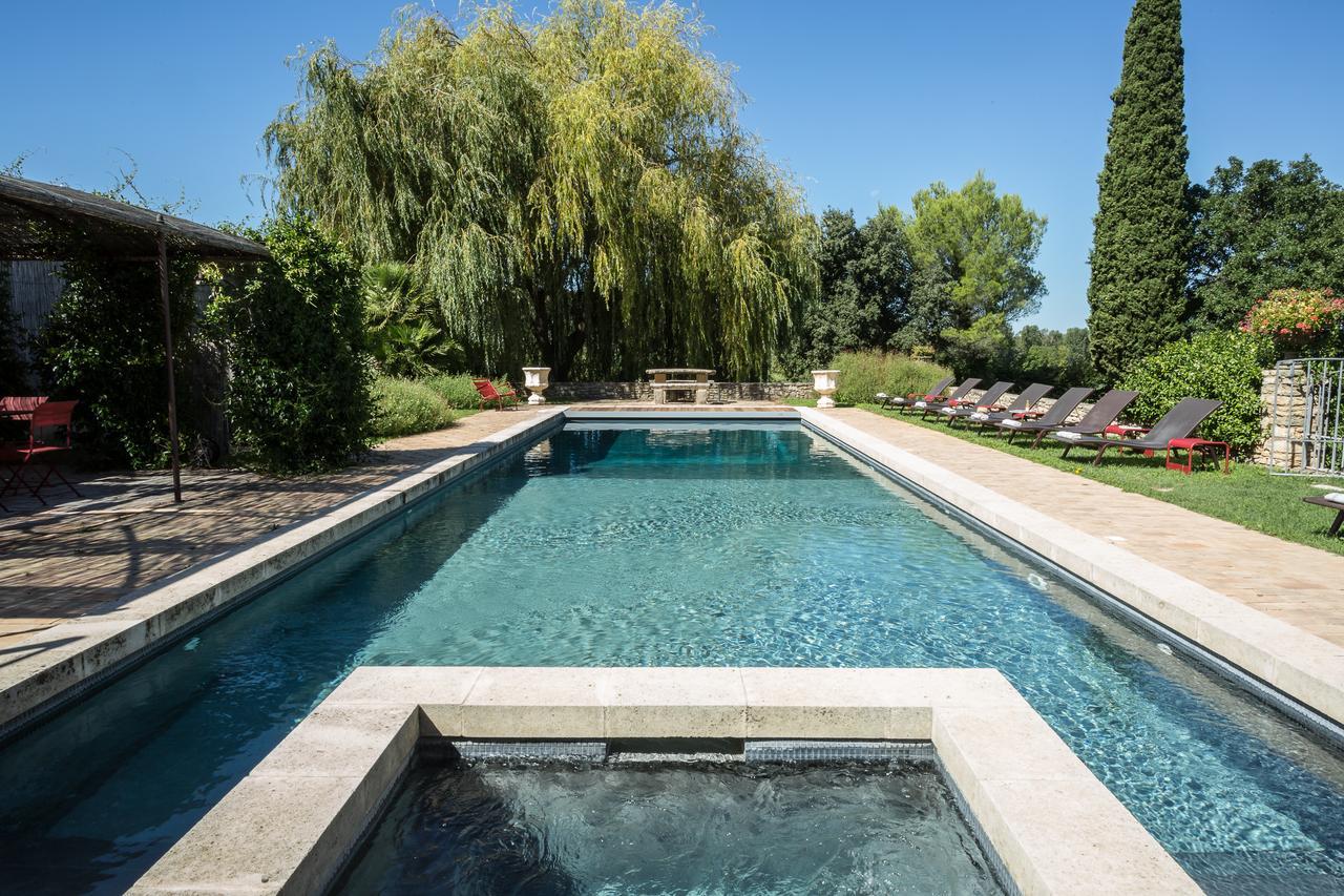 Domaine De Fos Bed & Breakfast Montaren-et-Saint-Mediers Bagian luar foto